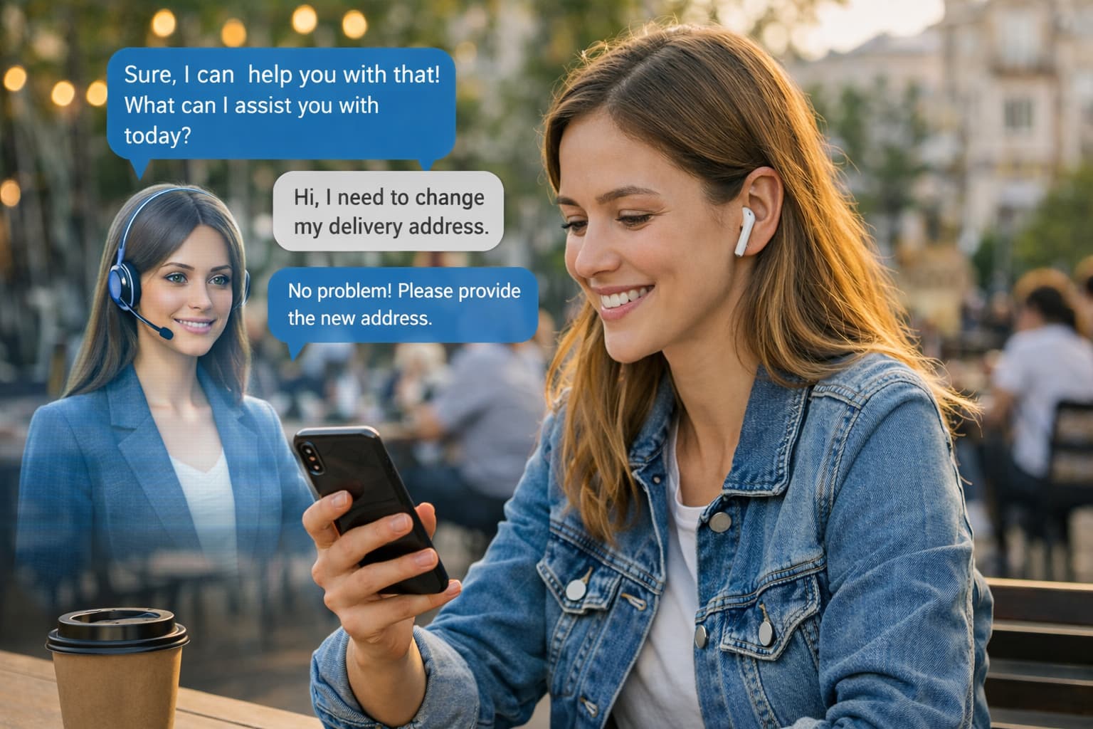 Human-like AI Conversations - Enterprise AI call center feature demonstrating Advanced NLP engine delivers natural, context-aware interactions that customers can't distinguish from human agents.